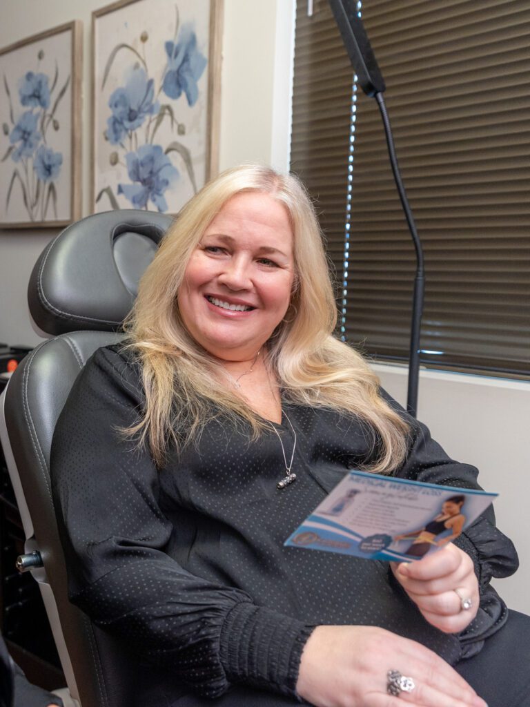 Medical weight loss consultation session