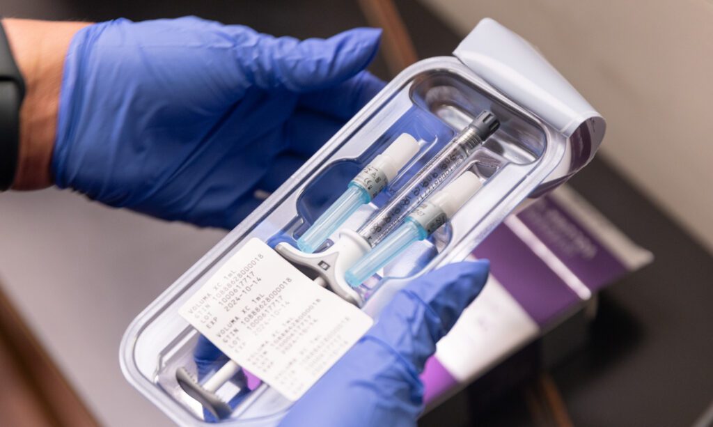A Xanadu provider is preparing for undereye filler in Fort Collins.